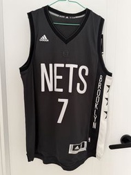 Adidas Brooklyn Nets 林書豪 Lin 7 球衣 M碼