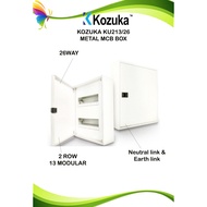 KOZUKA KU-213/26 #26WAY #METAL CLAD #MCB BOX #DB BOX #BOX BESI