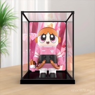 Frame Alloy Horse Figure molly400 Powerpuff Girls Acrylic Storage Box Little Policewoman Bubble Flow