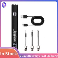 510 Thread Mini Soldering Iron Kit 3 Gear Adjustable Voltage 650mAh Battery Pen Smart Power Pen Weld