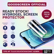 Anti-Scratch Hydrogel CLEAR INFINIX Smart SERIES Smart HD 2021|Smart 3|Smart 3 Plus|Smart 4|Smart 5|