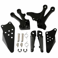 Motorcycle Front Footrest FootPegs For Kawasaki Ninja ZX10R ZX-10R 2004-2005