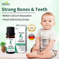 Strong Bones & Growth | German K2+D3 Kids Drops | 350 Drops