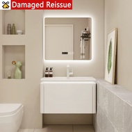 Bathroom Intelligent Mirror Cabinet Integrated Basin Mirror Cabinet Toilet Lighting Combination Cabinet Bathroom Net Washbasin Cabinet Mirror Mirror Box Two in One Mirror Cabinet