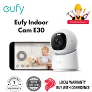 eufy Indoor Cam E30 4K UHD Security Camera, Color Night Vision, Homekit, Pet/Dog/Baby Camera Phone a