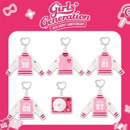 Girls' Generation 18th Anniversary CD Machine Clothes Acrylic Keychain Love Pendant Support Merchand