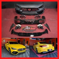 Mercedes Benz CLA W118 200 250 45s AMG Front Bumper And Rear Diffuser Bodykit Set Belakang Lip
