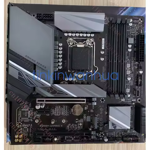 used For Gigabyte Z590M GAMING X Motherboard LGA1200 2×M.2 6×SATAIII DP+HDMI M-ATX.