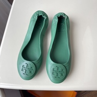Tory burch TB womens sheepskin dance shoes casual shoes Ballet Flats