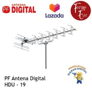 PF Antena TV Digital HDU - 19 High Gain Outdoor Luar Ruangan Terbaik