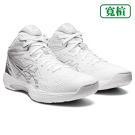 ASICS GELHOOP V14 籃球鞋 寬楦 男女中性款 輕量型 白x銀/ 26.5cm
