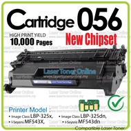 Compatible to Cano* Cartridge 056 056L CRG056L Cano* 056L 056 imageCLASS LBP325x LBP325 LBP 325x MF5