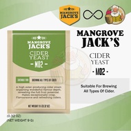 ยีสต์ หมักไซเดอร์ ยีสต์ หมักเบียร ทำเบียร์ Yeast M02 (Yeast) - Mangrove Jack’s - Cider M02 ยีสต์ทำไวท์ M02  CIDER Yeast M02 ยีสต์ yeast cider