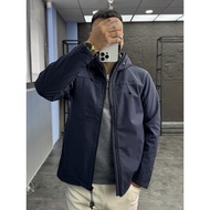 Svip Tsuta 5K+Functional Fleece Lining Soft Shell Men Autumn Outdoor Hooded Thickened Warm Casual Ja