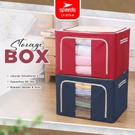 SPEEDS Storage Box Oxford Cloth 66L 100L Multifunctional Storage Box Multipurpose Storage 075-4