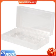 Box for 18650 battery transparent battery holder