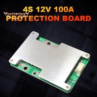 4S 12V 100A LiFePO4 Lithium Battery Protection Board with Power Battery Balance/Enhance BMS PCB Prot