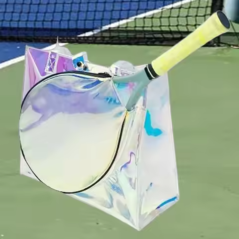 Tennis Tote Bag Colorful Sports Bag Adults Tennis Handbag Tennis Racket Bag