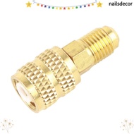 NAILSDECOR Mini Split Air Conditioner Accessory Refrigeration Replacement Parts, SAE Coupler for 1/4
