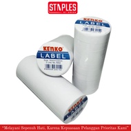 White 2 Line Label Kenko Price Label Contents/ 2 Line Price Label Sticker/ 16mm x 23mm No.5002 (10 R