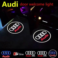Led Car Door Light for Audi A1 A3 8P 8V A4 A5 A6 A7 A8 Q3 Q5 Q7 Q8 Sline TT Logo Welcome Projector G