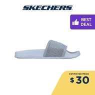Skechers Women Cali Pop Ups Undisturbed Sandals - 119250-SLT Hanger Optional, Machine Washable, Luxe Foam, Vegan