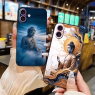 Soft case Buddha Zen monk iphone 17 16 15 14 13 12 11 xr xs max 8 7 6 pro max plus mini 6s 6g 7g 8g 