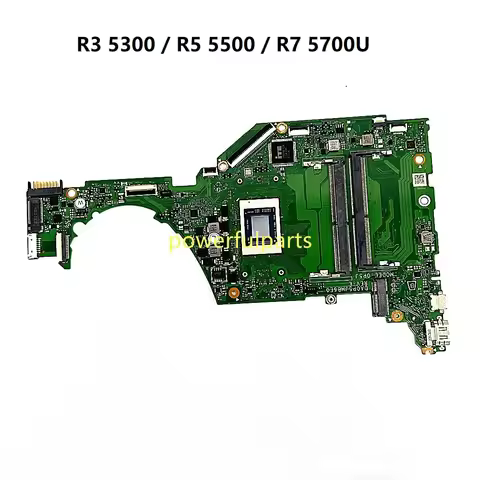 For HP 15-EF 15S-EQ Laptop Motherboard DA0P5JMB6D0 DA0P5JMB6E0 DA0P5JMB6B0 R3 R5 R7 CPU On-Board Wor
