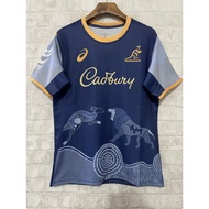 High Quality 2025 Australia Rugby Jerseys Men Short Sleeve Rugby Football Shirt
