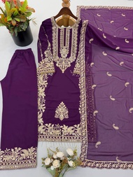 [PRE-ORDER] 2026 AUG READYMADE BOLLYWOOD PAKISTANI SUIT 3 PIECE HEAVY EMBROIDERY WITH PANTS & DUPATT
