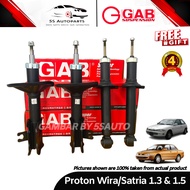 GAB Wira,  Satria 1.3/1.5 Front (Depan) &amp; Rear (Belakang) Oil / Gas Shock Absorber 4 Months Warranty