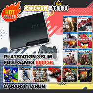 PS3 SLIM CFW MULTIMEN HDD 500GB 2 STICK ( BISA COD ) 40 GAME RANDOM TERUPDATE