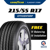 Goodyear 215/55R17 Efficient Grip Tyre For HRV/Camry [Free Installation]