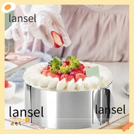 LA Cake Mousse Mould, 6 to 12 Inch Stainless Steel Cake Ring,  Cake Decorating Mold Adjustable Round Ring Bakeware Tools