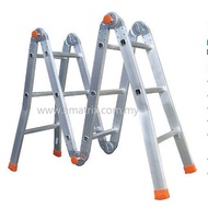 EVERLAS YMPRH14 Multi Purpose Aluminium Ladder 14 Steps (With Staging Board)