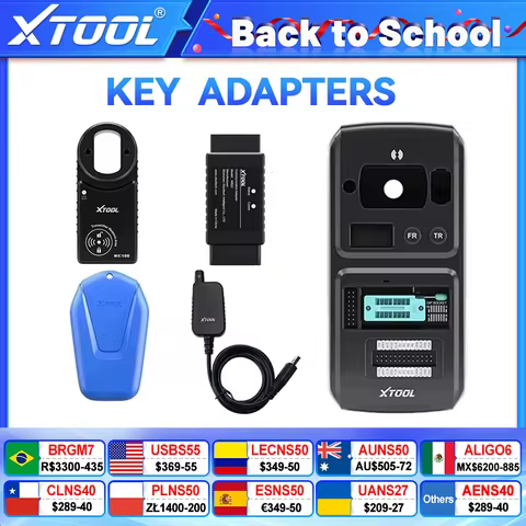 XTOOL KC501 KC100 KS01 M821 M822 CAN FD AIl Key Lost Key Programming For Benz/Toyota/VW/BMW Work Wit