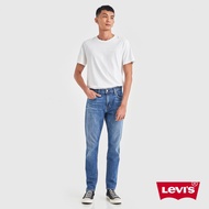 Levis 男款 上寬下窄 512低腰修身窄管牛仔褲 / 精工淺藍刷色水洗 / 彈性布料 人氣新品