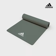 Adidas 輕量波紋瑜珈墊-8mm 草原綠