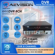 DVR AEVISION 5MP 8CH XMEYE FULL HD CHANNEL H.265 SUPPORT 5MP SUPPORT AUDIO