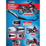 Apido LC135 Exhaust Ejos Ekzos Racing muffler Apido Original ( 28MM ) lc V2/V3/V4/V5/V6 Cutting Stan