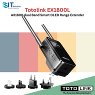 Totolink EX1800L AX1800 Dual Band Smart OLED WiFi6 Extender