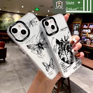 HJcolorManyArtWedge Casing Case For iphone 15 16 14 11 12 13 Mini Pro Max 7 8 Plus X XS XR  Phone Ca