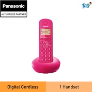 PANASONIC TGB210 CORDLESS PHONE ALARM CLOCK KX-TGB210MLB