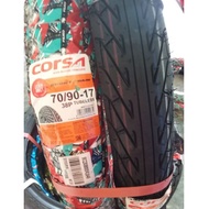 Tayar CORSA TUBELESS TYRE SPORT RAIN 70/90-17 &amp; 80/90-17- 2018