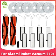 For Xiaomi Robot Vacuum S10+ / S10 Plus Spare Parts Accessories Main Side Brush Hepa Filter Mop Rag Cloth