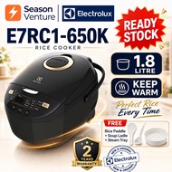 Electrolux Smart Rice Cooker (1.8L) E7RC1-650K Black Series