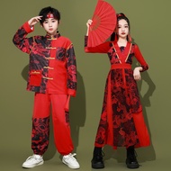 Chinese Style Jazz Dance Catwalk Hip-Hop Games Model Catwalk Hip-Hop Men Women Trendy Dance Costume 