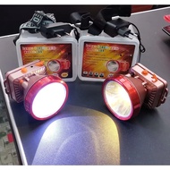 Hot96:669 LED Battery Lithium Headlamp