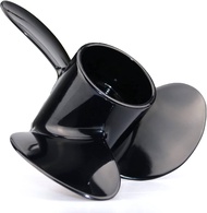 winibo outboard propeller fits Mercury Dongfa 4HP 5HP 6HP 12 splined aluminum propeller