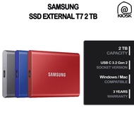 Samsung External SSD / Portable SSD T7 2TB - New - 3 Year Guarantee
